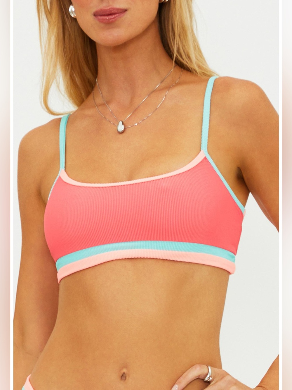 Beach Riot Val Guava Jell Bikini Top ❤️NWT❤️IN STORES❤️